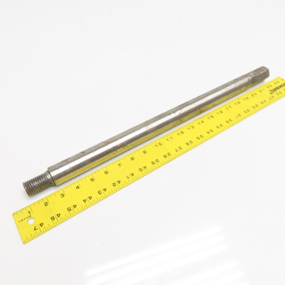 M24 Male x M10 Female Thread Draw Bar Shaft 540mm 21-1/4″ OAL
