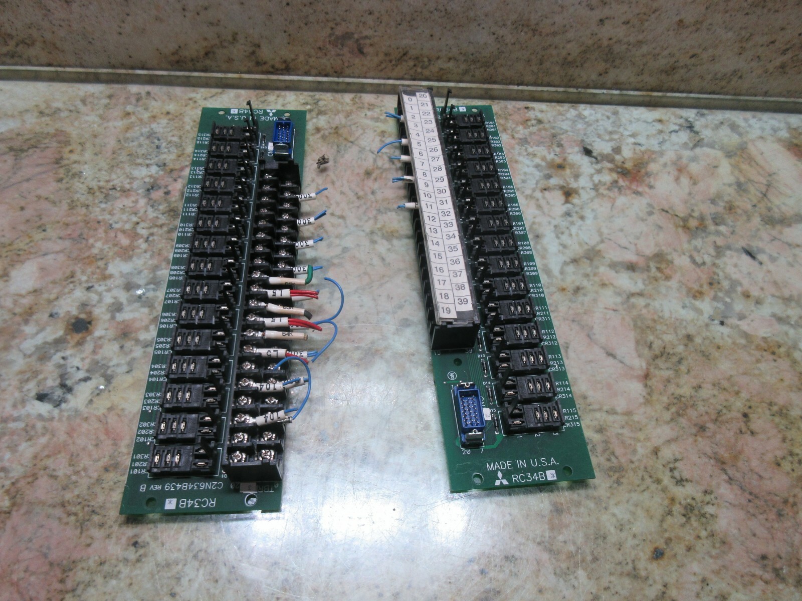 MITSUBISHI CIRCUIT BOARD RC34B C2N634B439 REV.B EACH 1