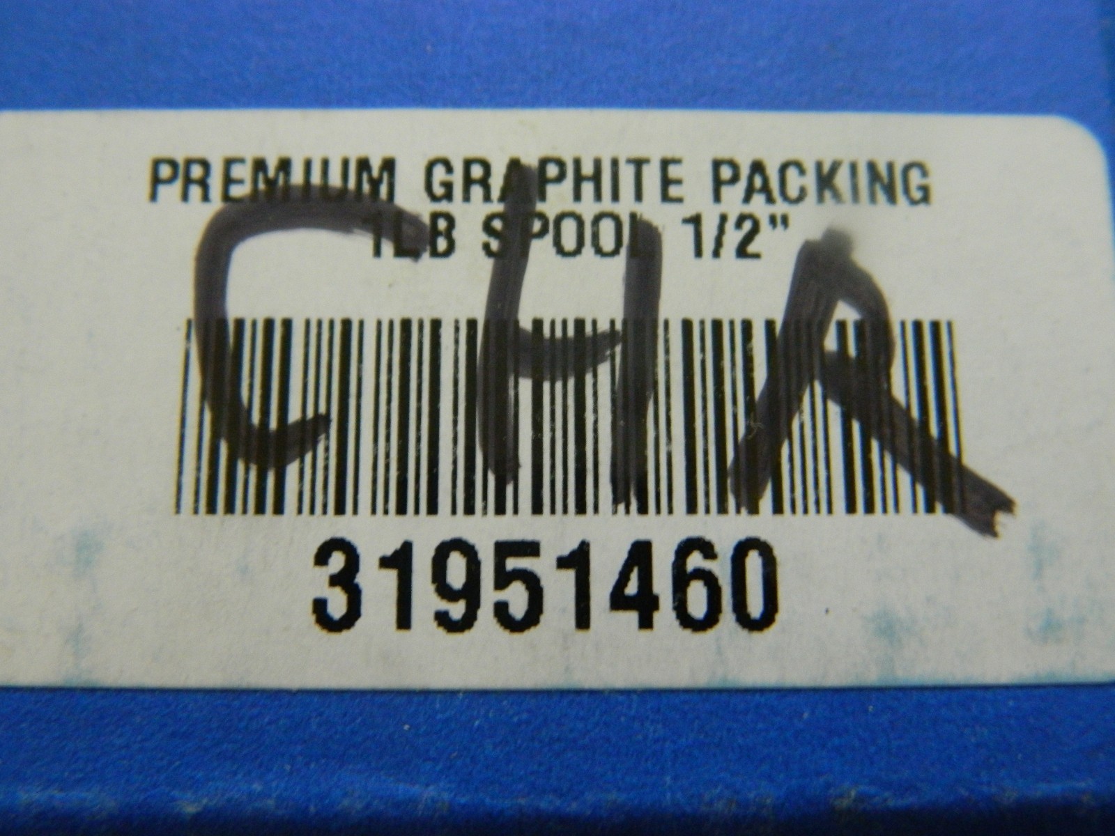 Professional Graphite Yarn Spool 1/2″ x 10.4Ft. Spool Length 31951460