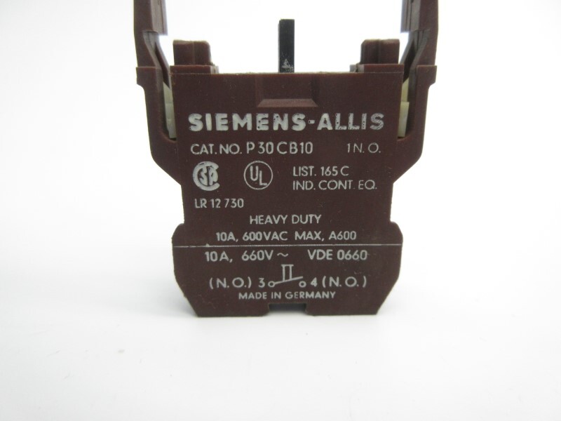 SIEMENS P30CB10 660VAC 10A NSNP