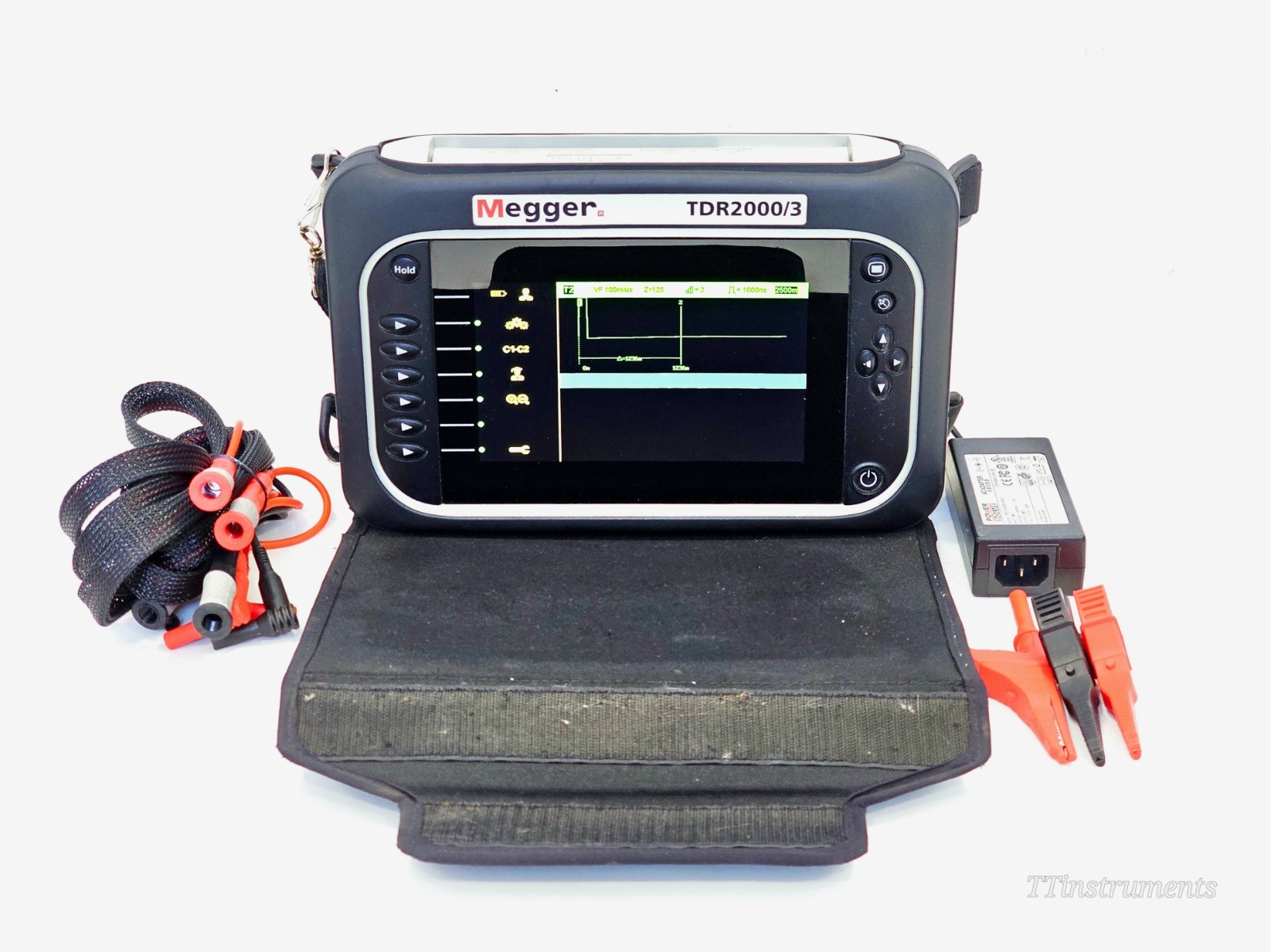 Megger TDR2000/3 Dual Channel Cable Fault Locator TDR Xpert Crosstalk