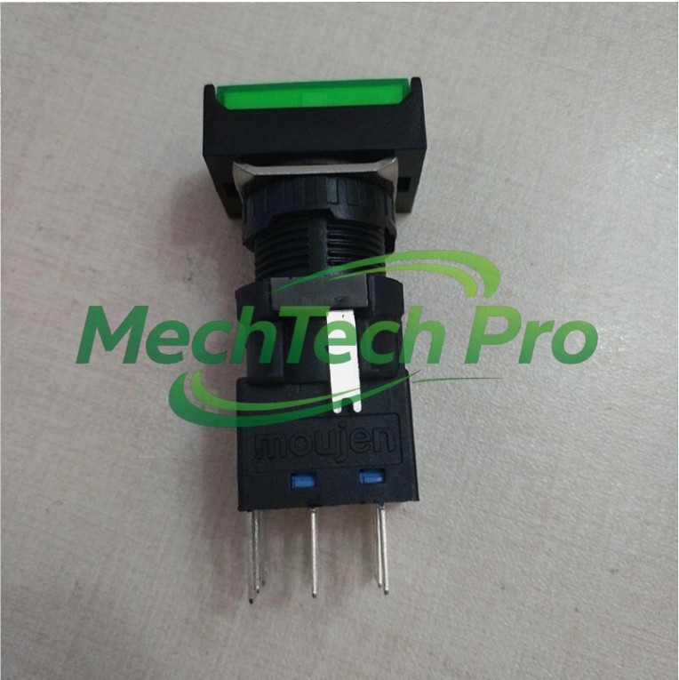 1 pcs MOUJEN M6-2C button switch M6P-CAS2-24EG green Fast Delivery