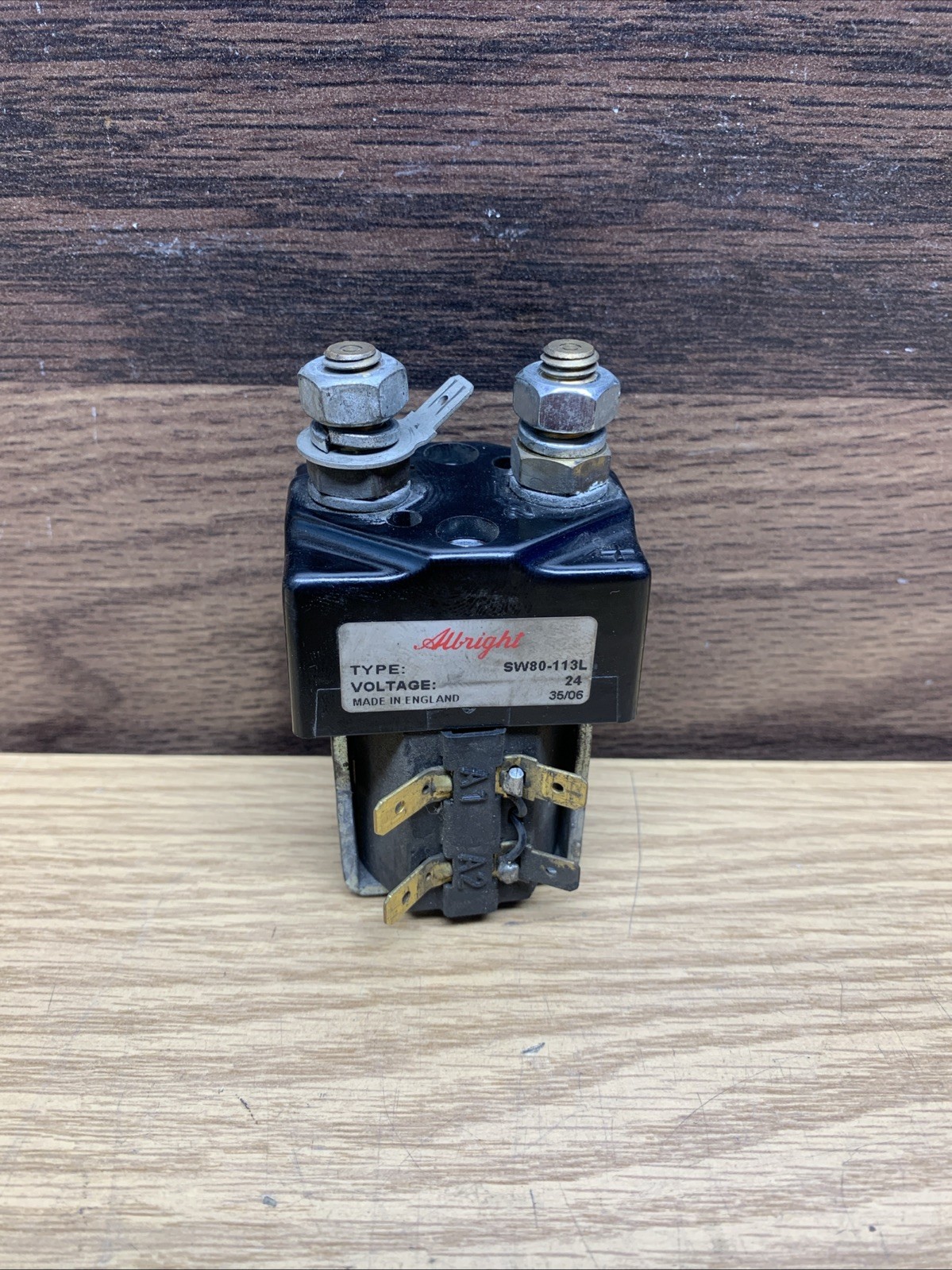ALBRIGHT,SW80-113L,CONTACTOR SOLENOID 24V