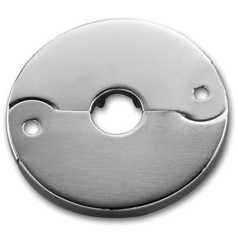 JB INDUSTRIES 1237I SURE GRIP ECONOMY FLOOR AND CEILING PLATE 2-5/8 IN OD