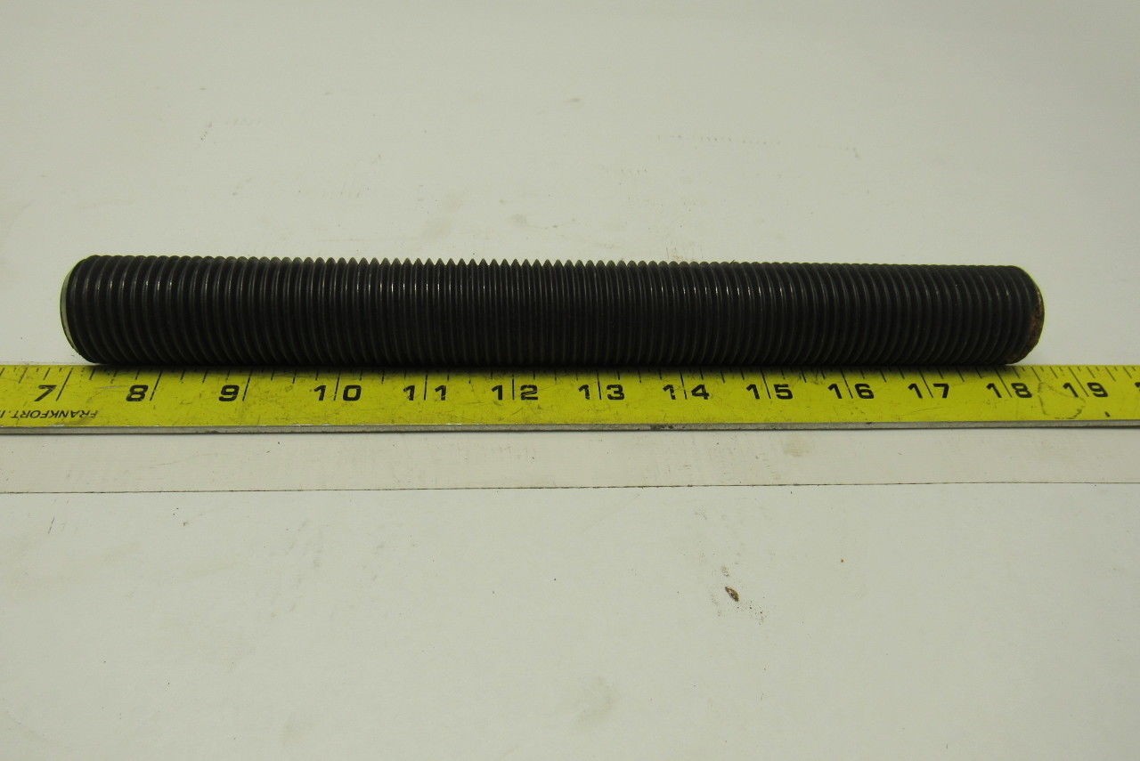1-1/4″-8×8″ (OAL 8-1/4″) A193 B7 Fully Threaded Stud Black Finish Lot of 3