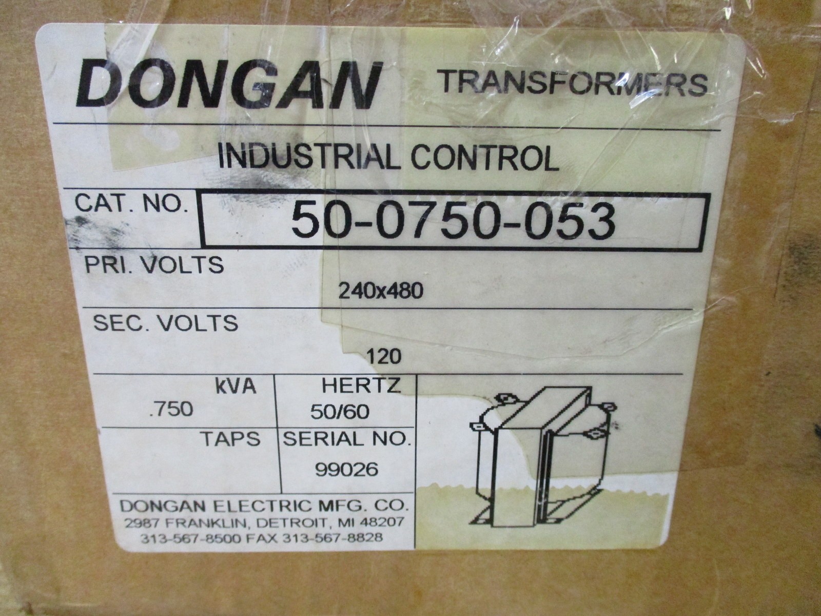 Dongan 50-0750-053 Transformer 500750053