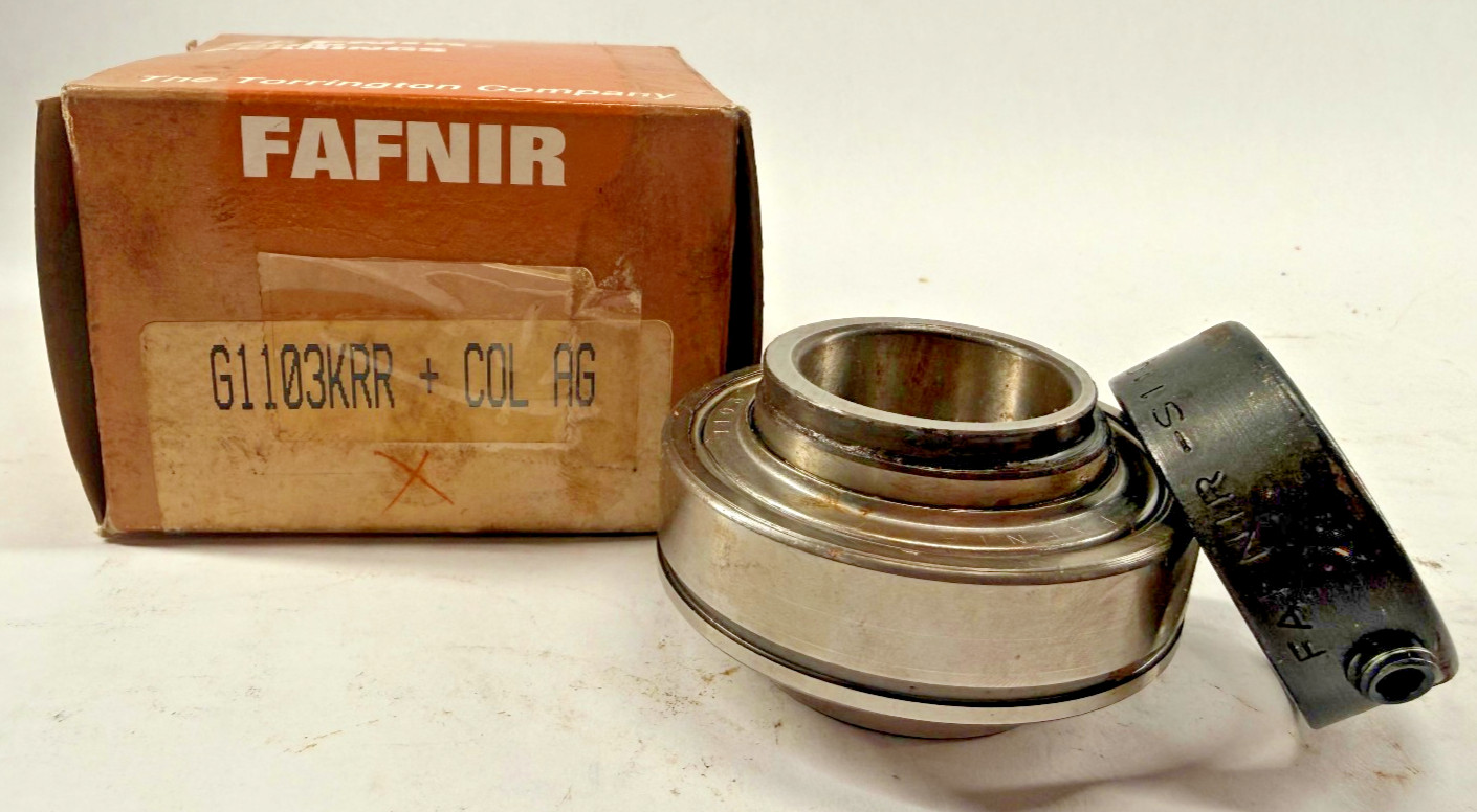1 NEW FAFNIR G1103KRR + COL AG RADIAL BALL BEARING NIB ***MAKE OFFER***