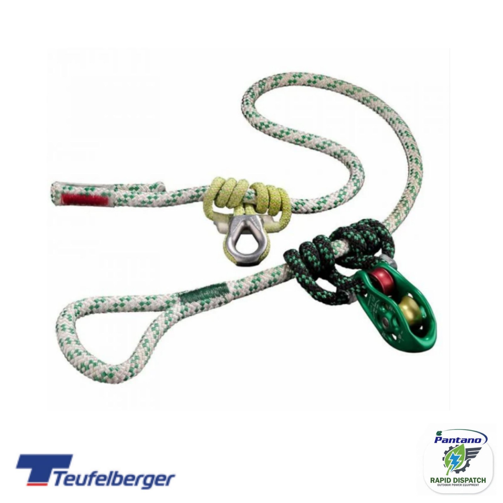 Teufelberger PulleySAVER 2.5m Friction Saver | Pinto Pulley Tree Anchor T7350835
