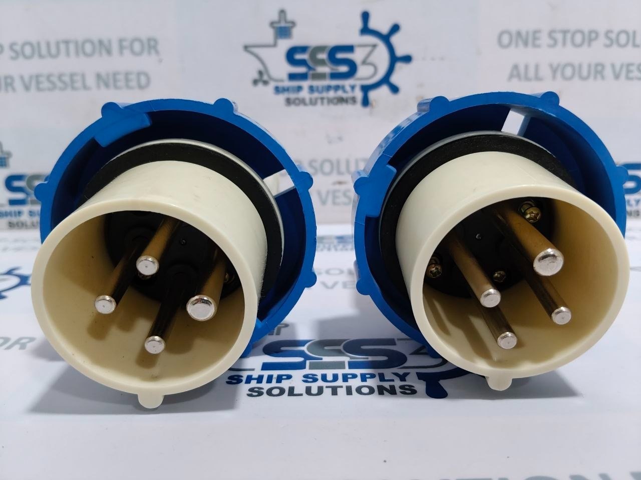 Marine W.T. Plug P12-3B 200-250VAC IP56 16/20A-9h