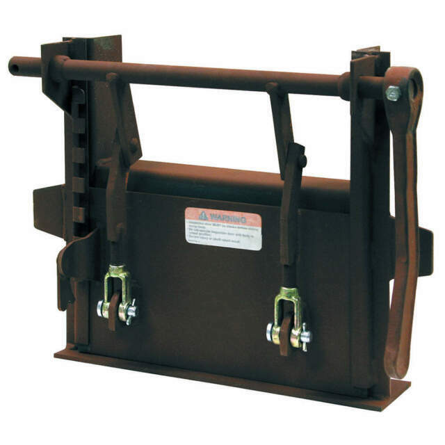 Buyers Products 552 Dump Truck Inspection Door Steel Tailgate Access Hatch Black