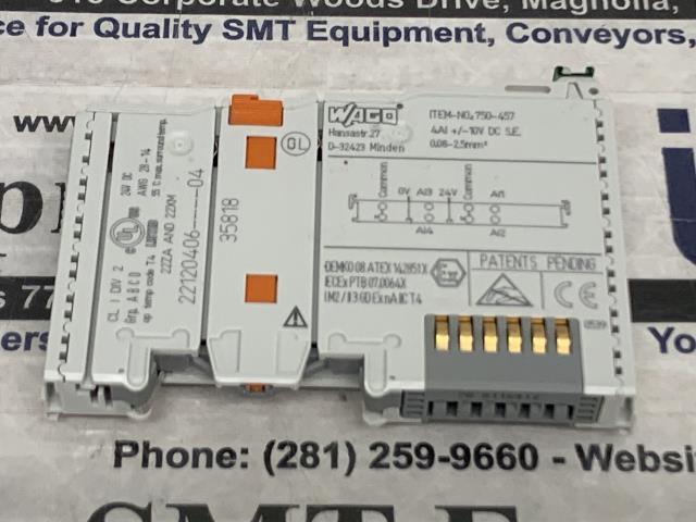 Wago Analog Input Module – 750-457 w/Warranty
