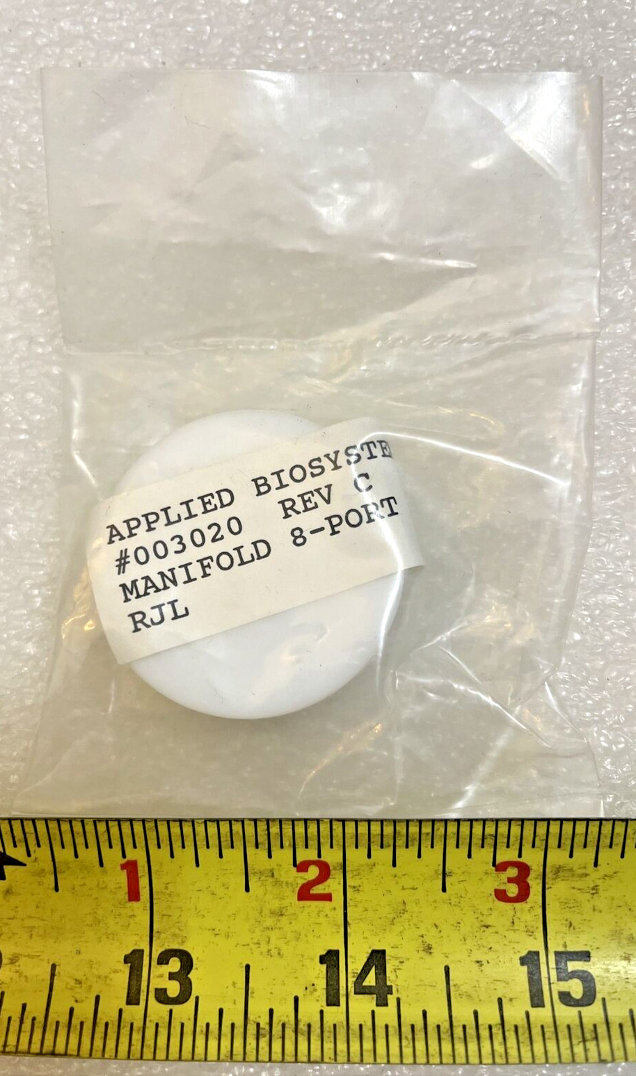 Applied Biosystems 003020 Rev C Manifold 8-Port RJL