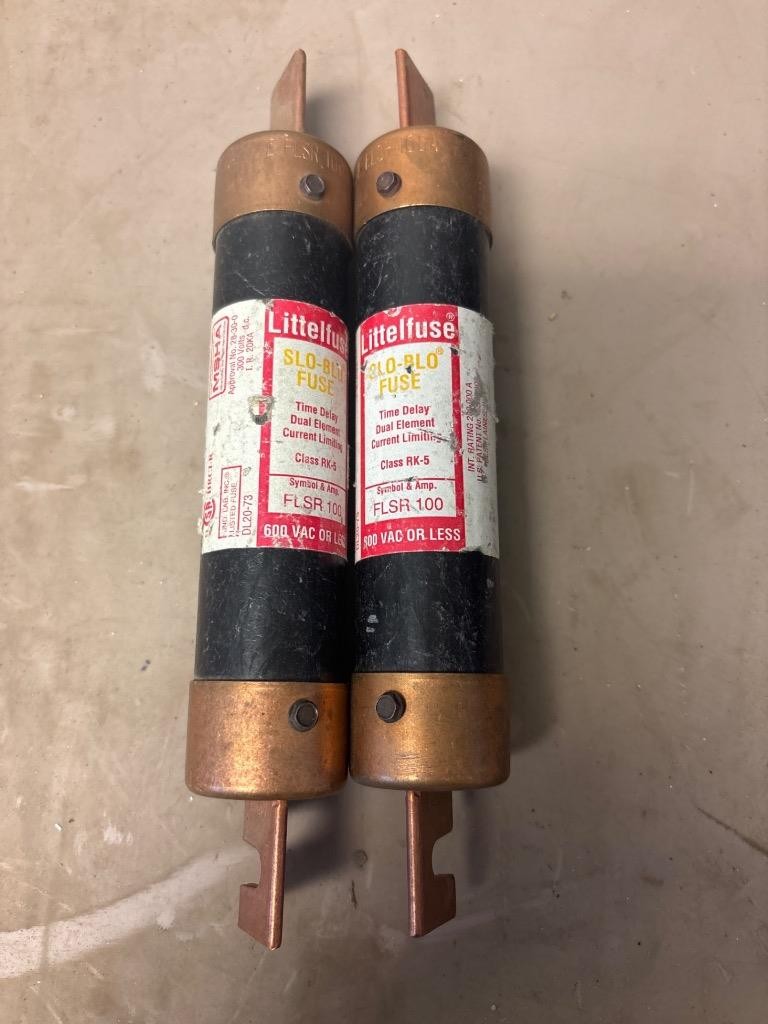 *Lot Of 2* Littelfuse FLSR 100