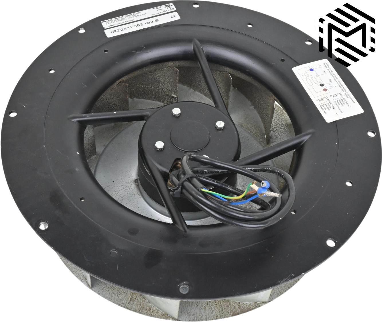 Ingersoll Rand 22417083 Blower – 230VAC – 50/60 Hz – Enclosure Cooling Fan