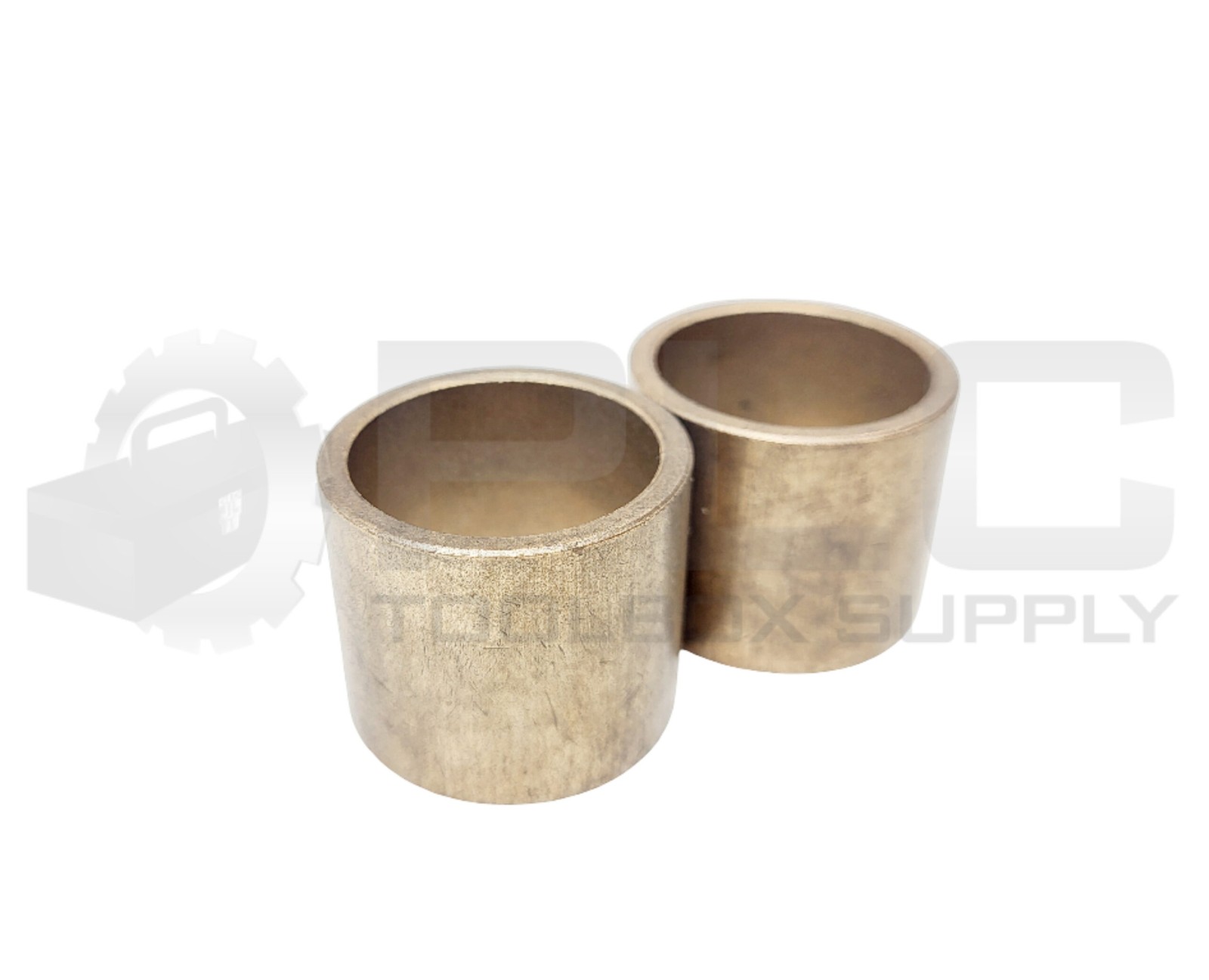 NEW LOT OF 2 BRONZE BUSHING 1.25IN H, 1.22IN ID