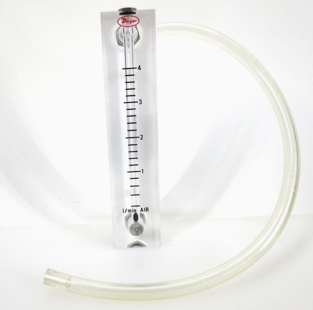 Met One Instrument DYWER 1-4L/MIN AIR ACRYLIC FLOW METER VFB-65 9801
