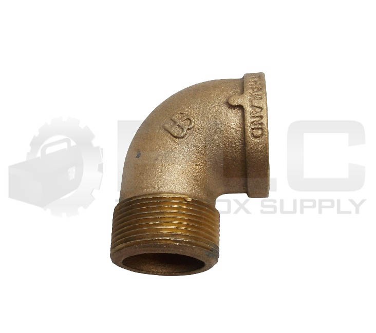 NEW 1-1/2″ 90 DEG STREET ELBOW BRASS