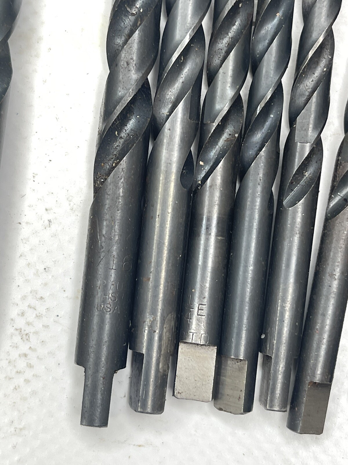 Lot Of 18 Miscellaneous High Speed Drill Bits PTD Machine Shop Metal Tools