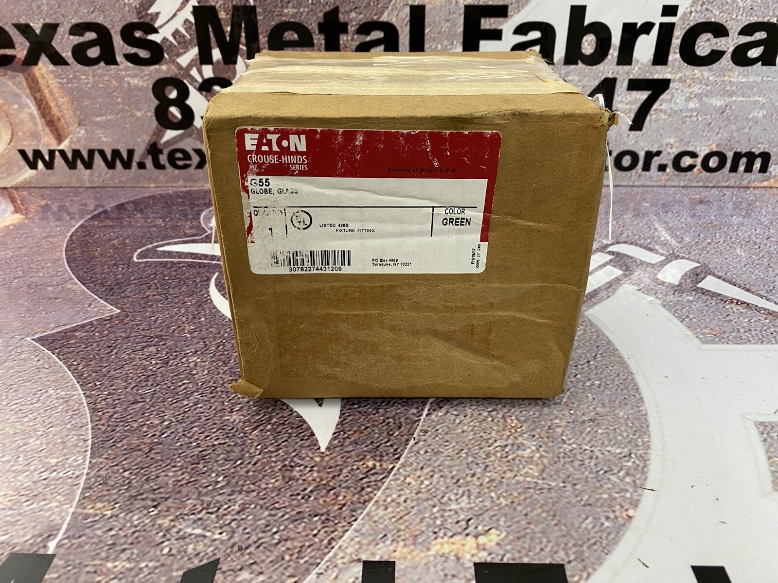 Eaton G55 Globe Glass Color Green