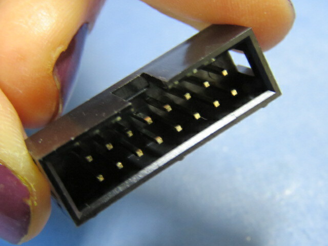 SULLINS SBH11-PBPC-D08-ST-BK Qty of 200 per Lot Connector Header Through Hole 1