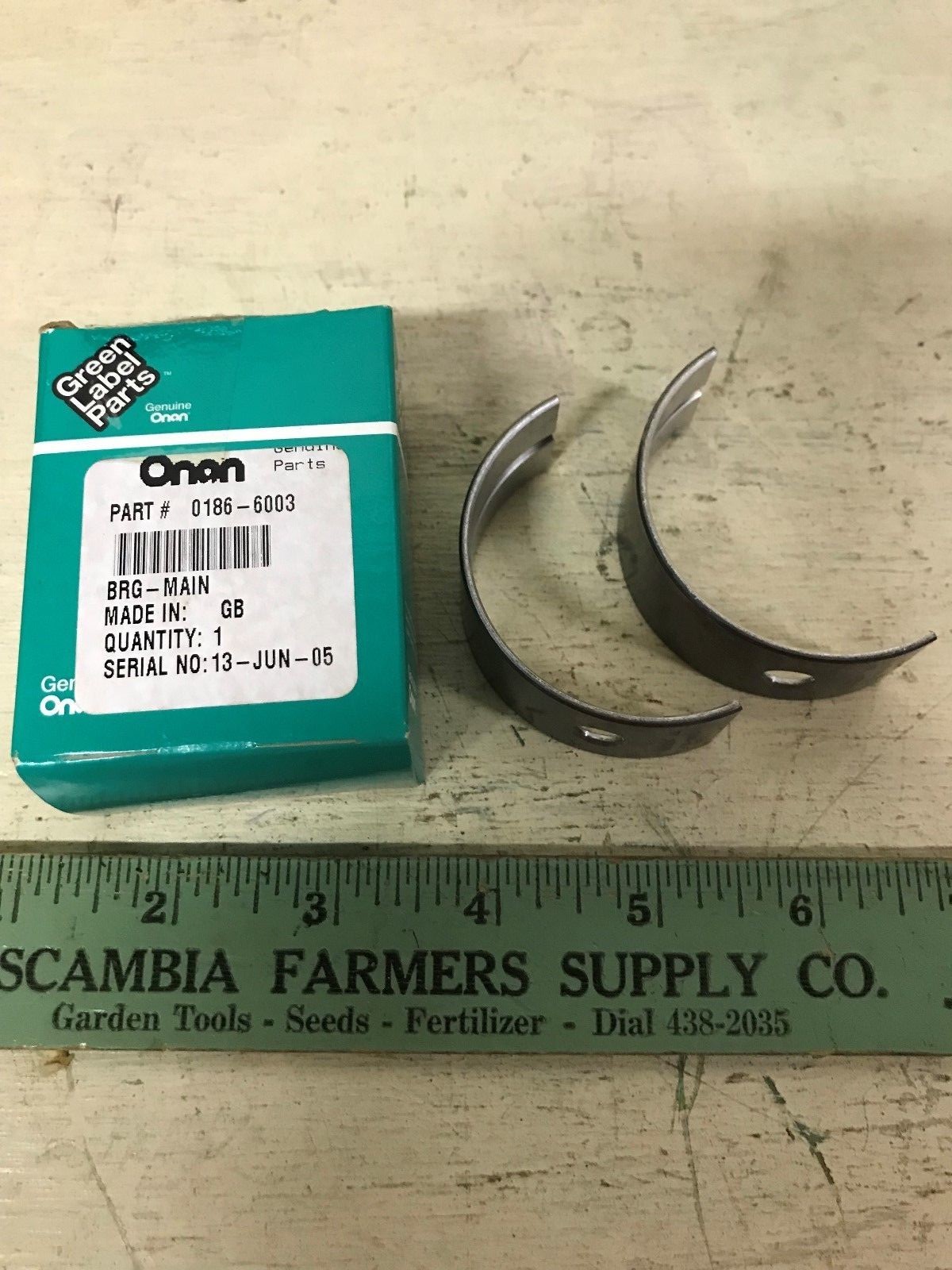 ONAN 0186-6003 BEARING