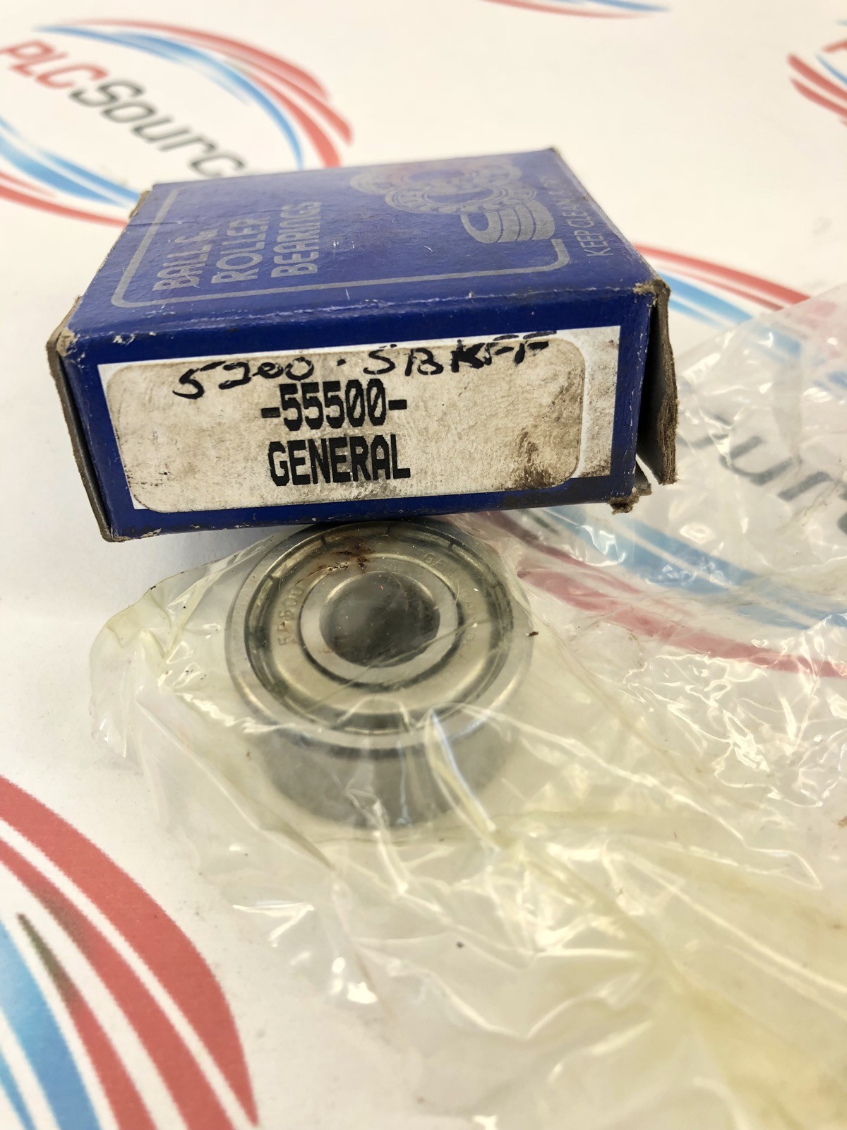 GENERAL BEARING 55500 DOUBLE ROW BALL BEARING