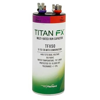DiversiTech TFX50 1/2″ Multi-Capacitor PVC Electrical Component