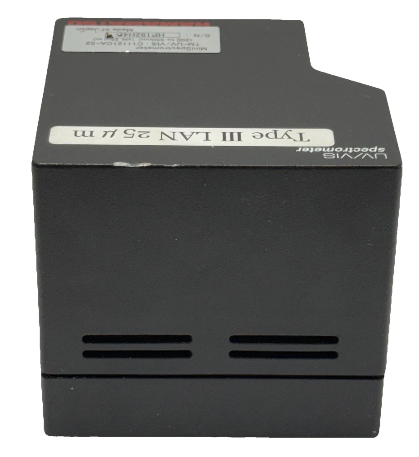 Hamamatsu MiniSpectrometer TM-UV/VIS C11121CA-52
