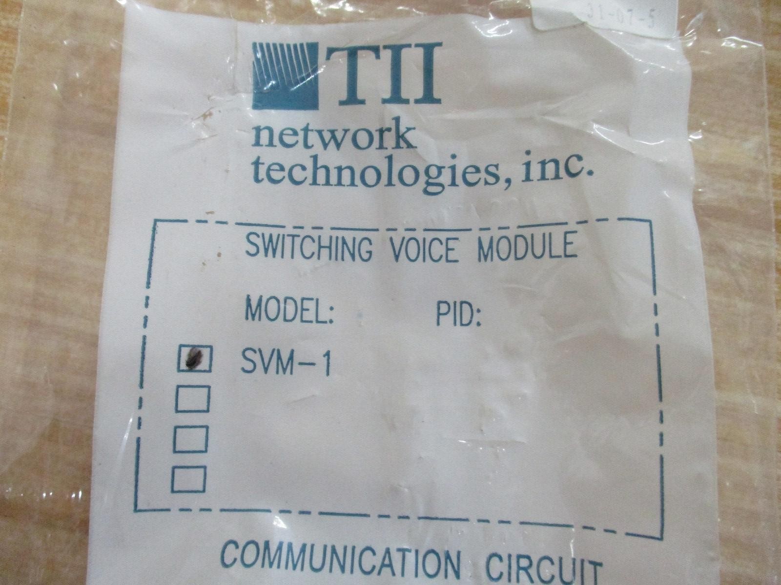 TII SVM-1 Switching Voice Module SVM1 (Pack of 6)