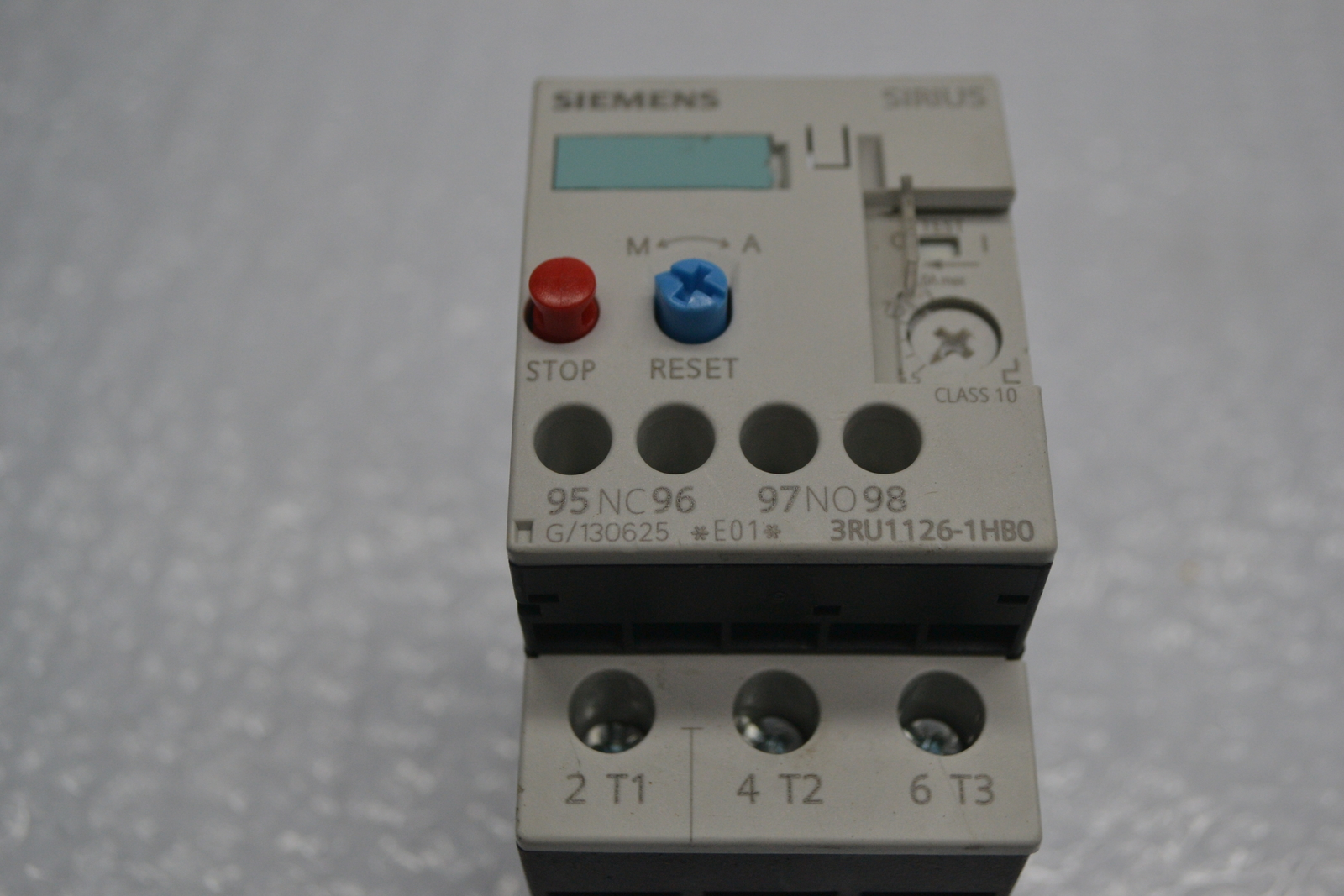 SIEMENS 3RU1126-1HB0 RELAY 5.5-8.0A NSNP