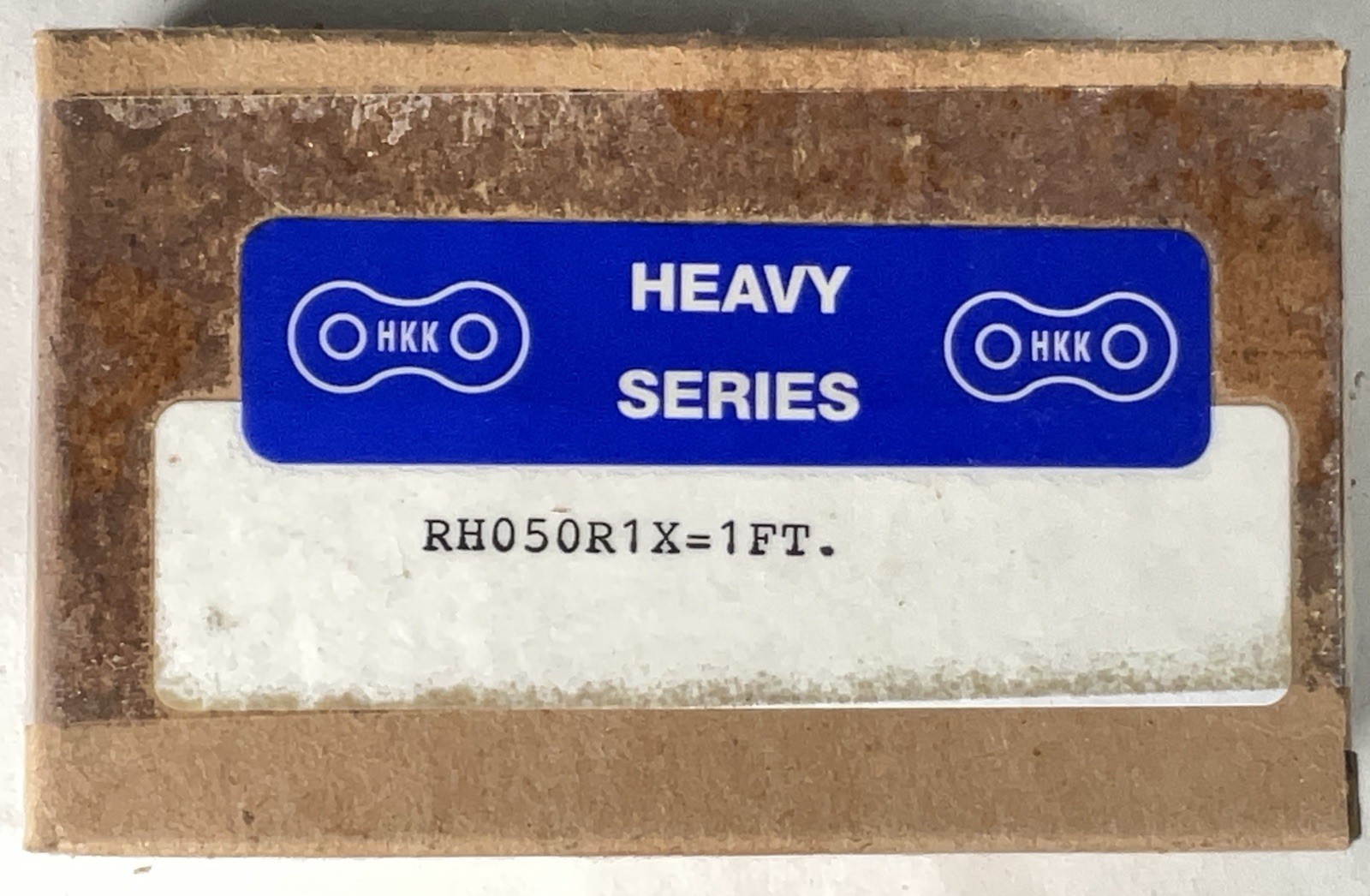 HKK RH060R1X Heavy Series Roller Chain 12 Inches, 1 Foot W/ Connecting Link New