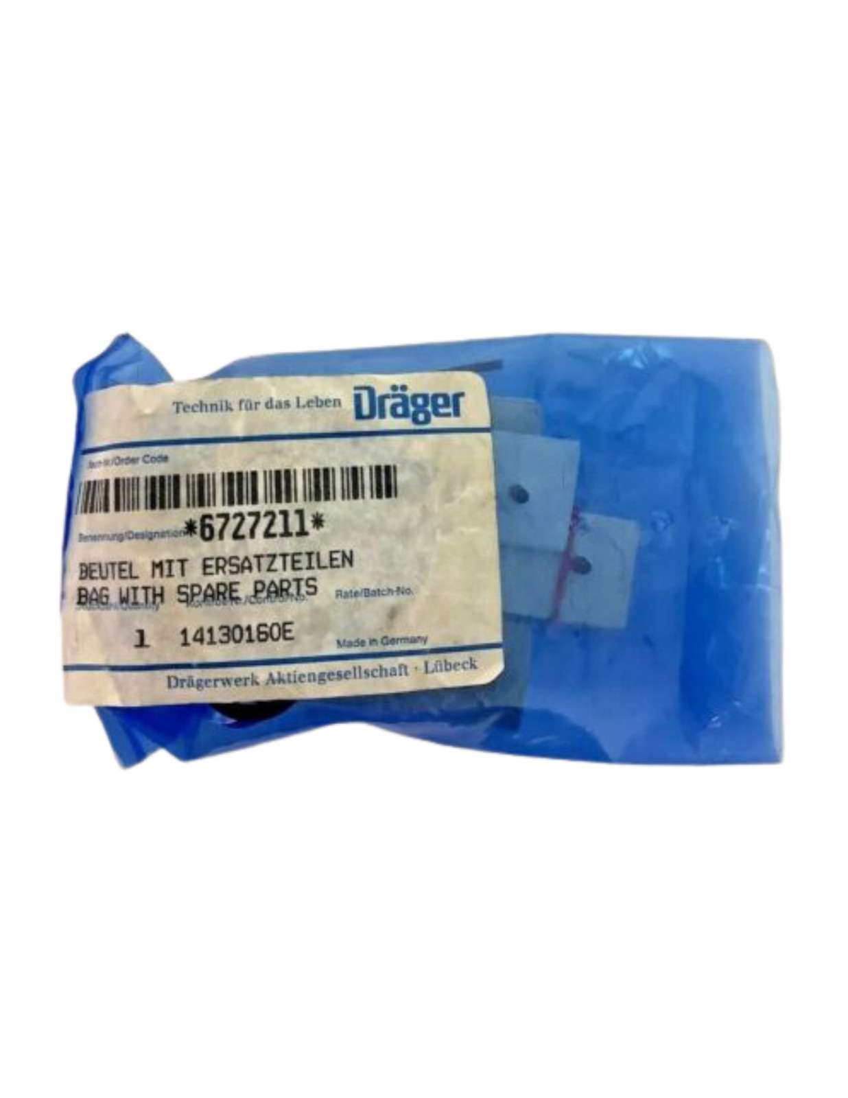 Drager 6727211 Repair Spare Parts Kit Beutel Mit Ersatzteilen