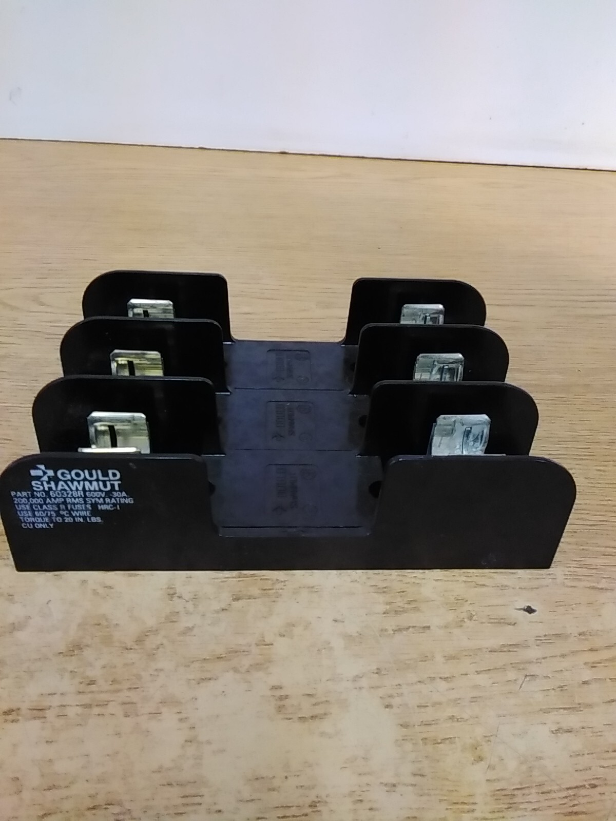 Gould Shawmut 60328R 600V 30A 3-Pole Fuseholder *FREE SHIPPING*