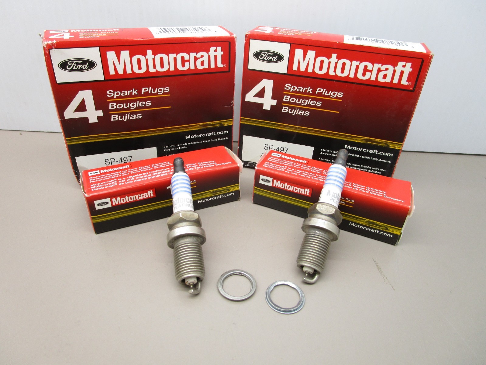 x10 Ford Motorcraft AGSP32FM Finewire Spark Plug SP-497