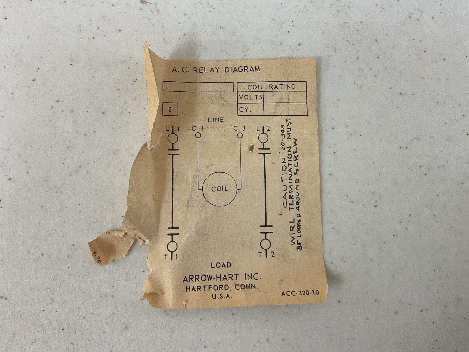 NEW ARROW HART ACC220U20/ACC220UM20 INDUSTRIAL CONTROL MAGNETIC CONTACTOR