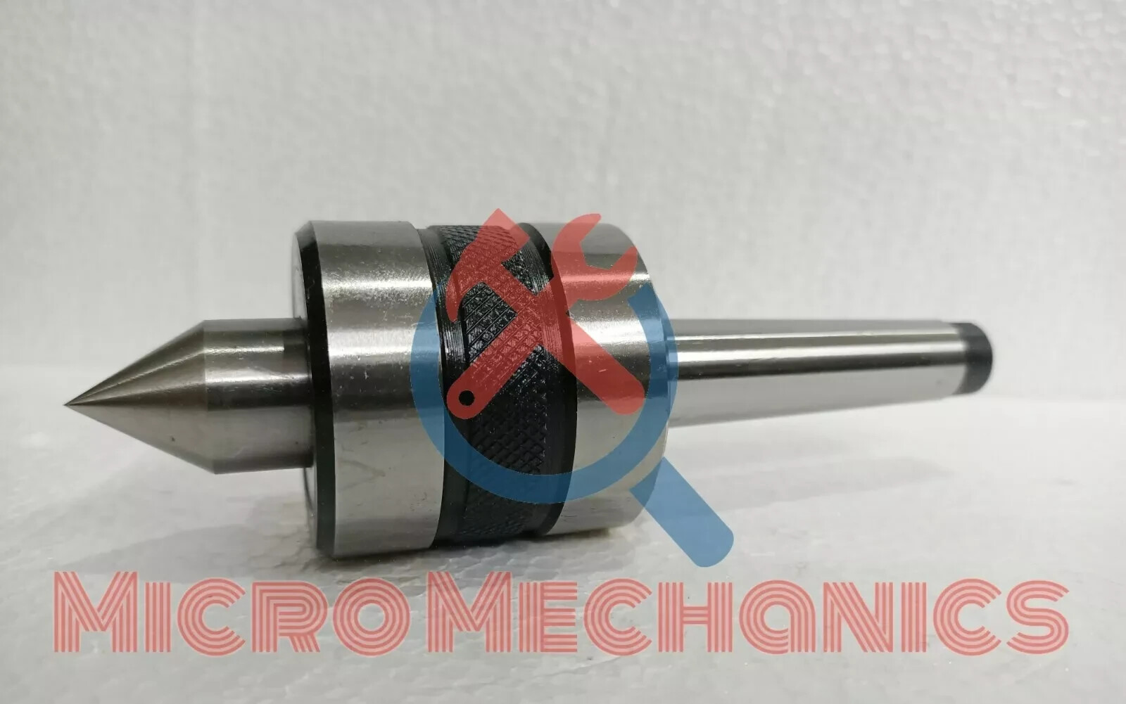 Triple Bearing MT2 Lathe Live Revolving Center for Metal & Wood Worker 60° Point