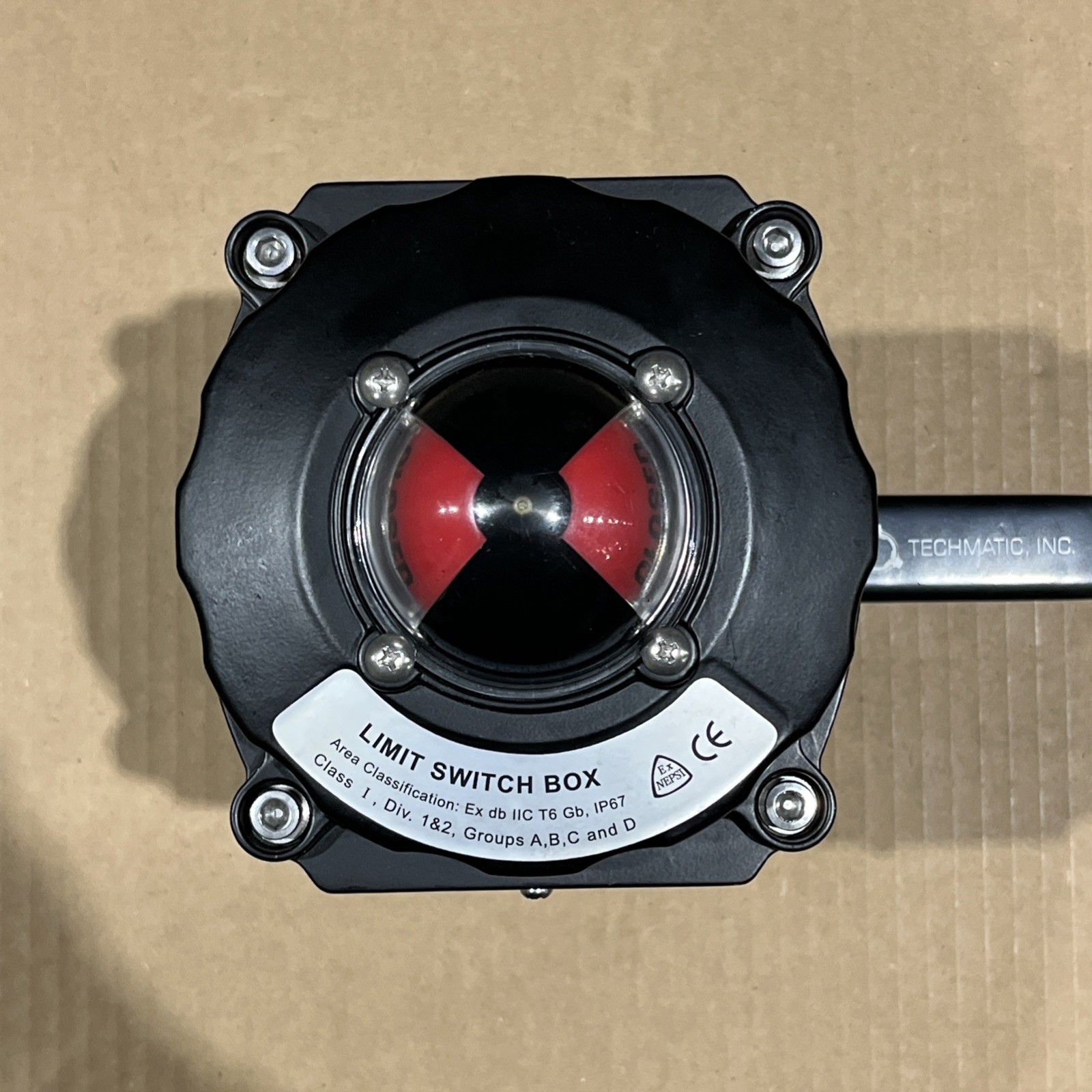 🔥Techmatic ALS-400M2 Mechanical Switch W/ CF8M 1” Valve, New Free Shipping🇺🇸