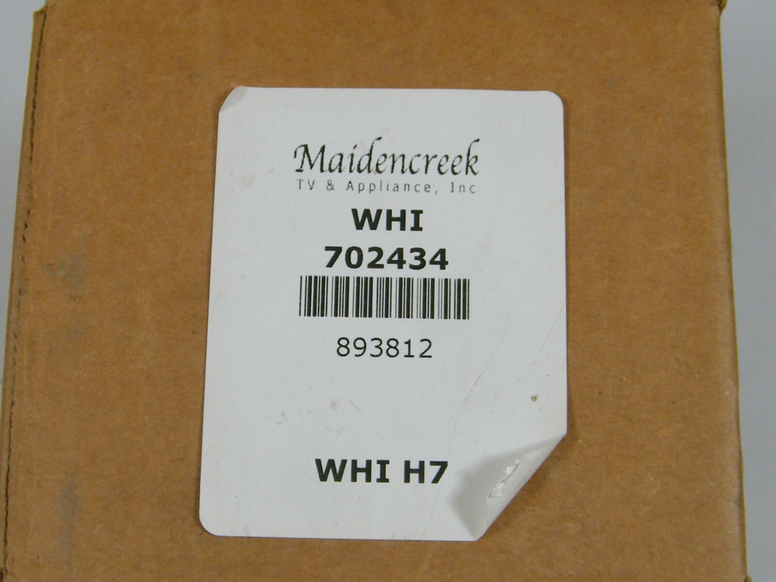 WHIRLPOOL 702434 MAYTAG CERAMIC RECEPTACLE OEM NEW