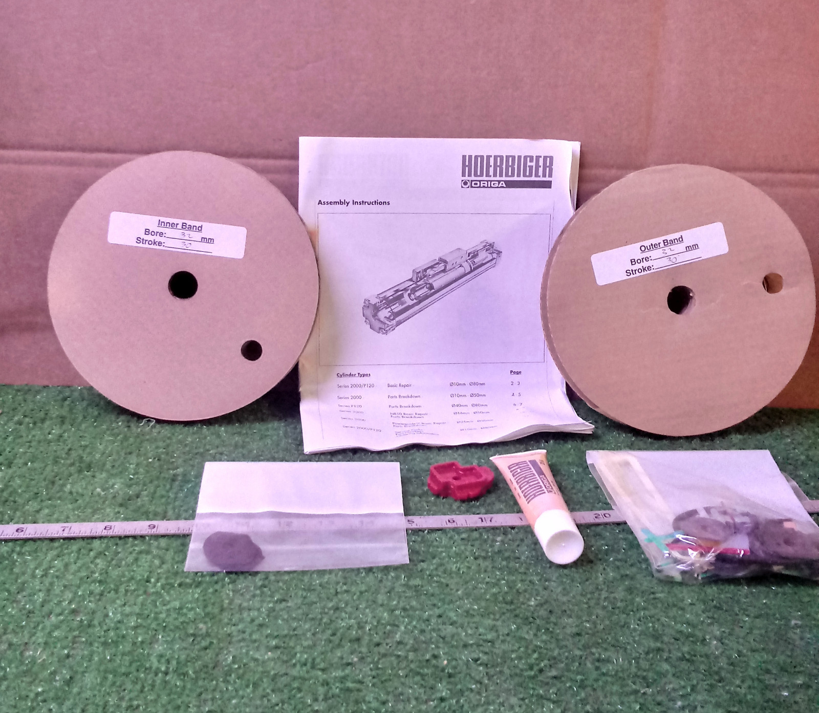 1 NEW HOERBIGER-ORIGA SERVICE PACK SP32B-1 30″ STROKE NIB ***MAKE OFFER***