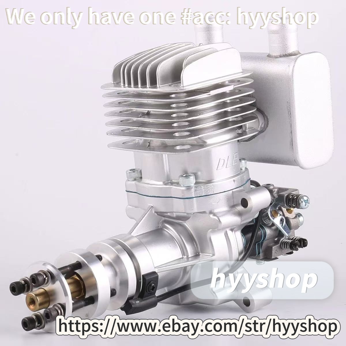 1pc DLE35RA Engine W/Electronic Igniton &Muffler For 30CC 35CC RC Plane/hyy