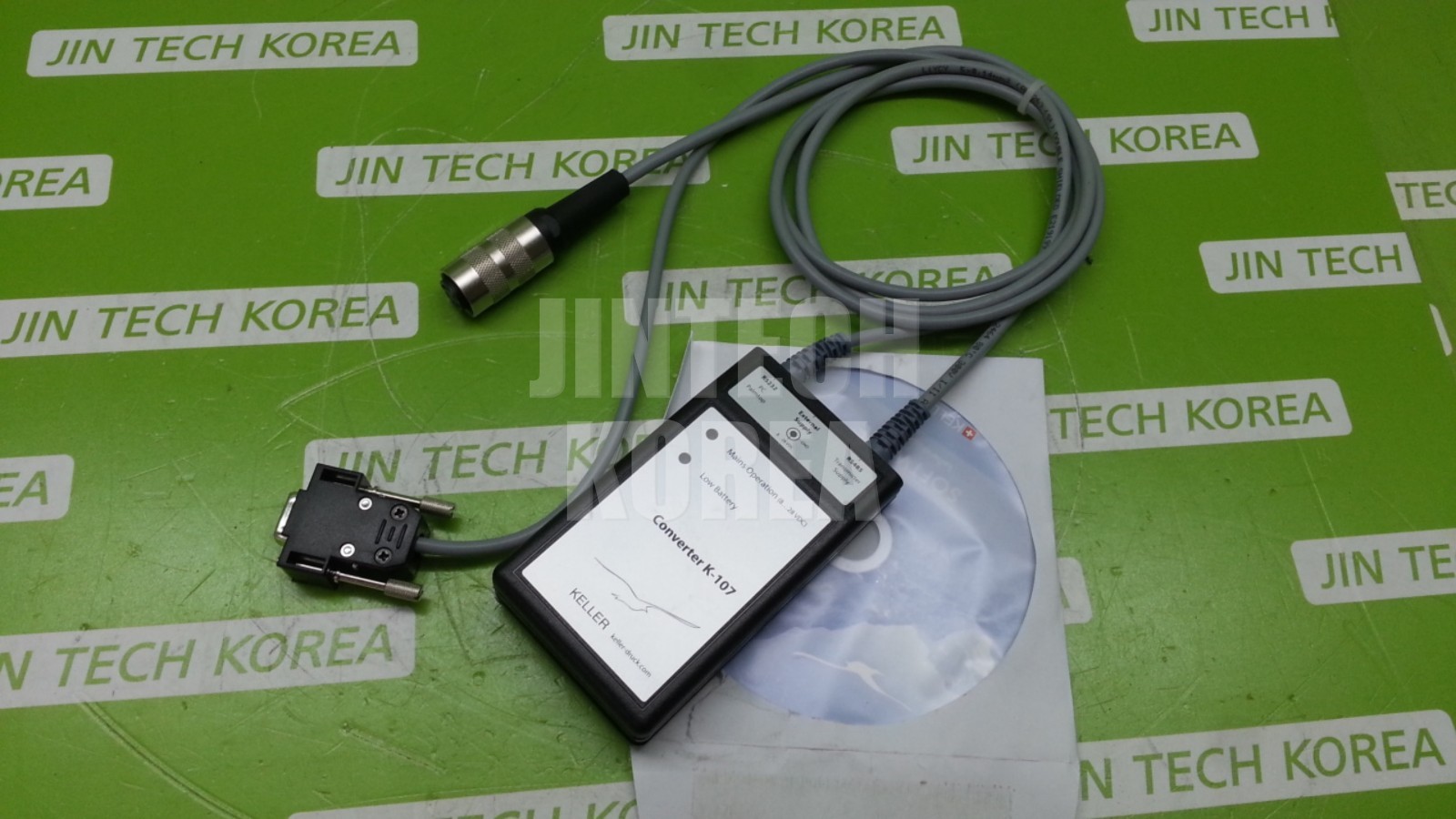 KELLER K-107 Interface Converter RS232 RS485 Transmitter Supply Tested