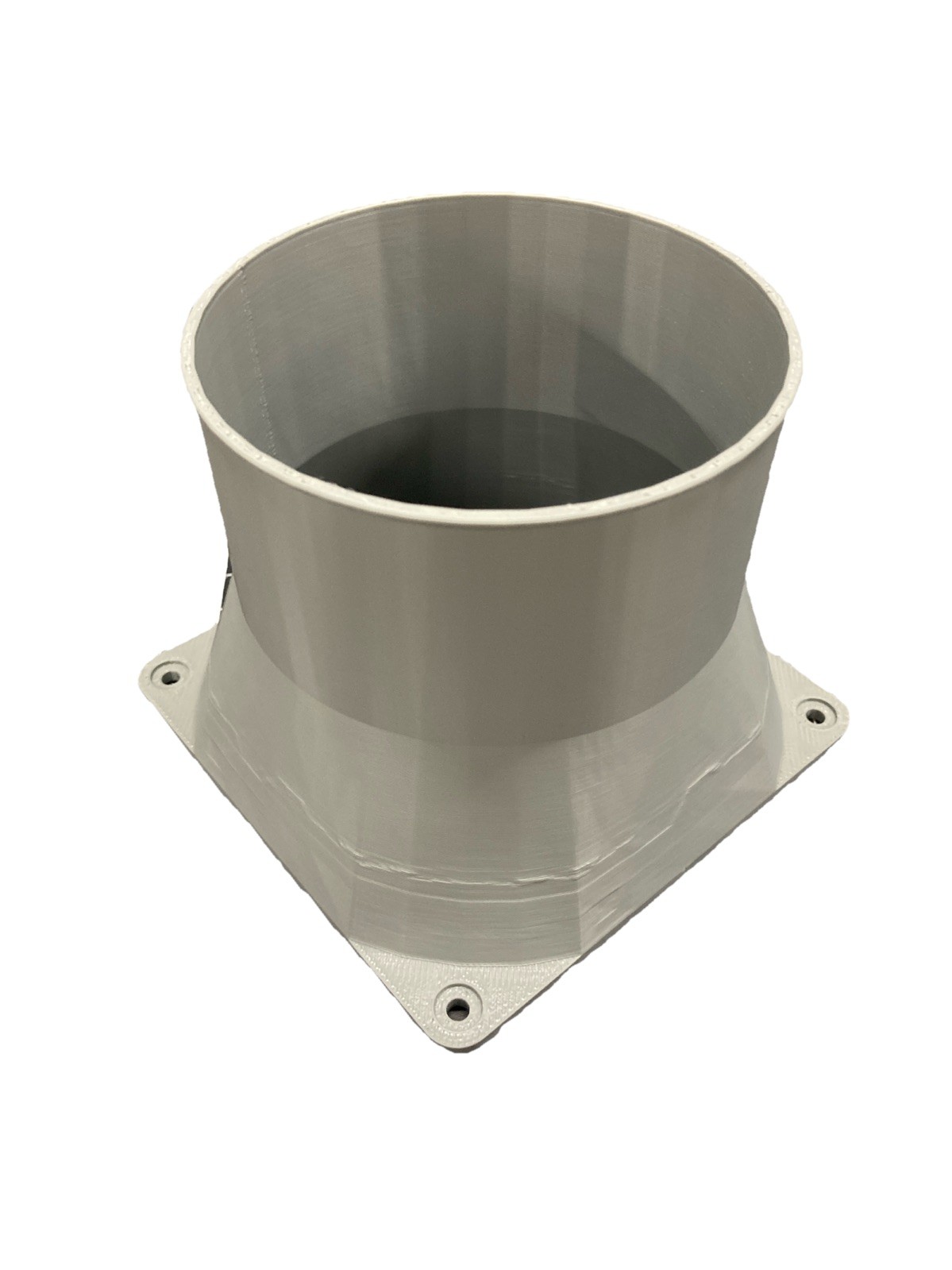 120mm Fan Duct Adapter Shroud to 100mm 4″ Vent Hose Clamp to Pipe Intake Exhaust