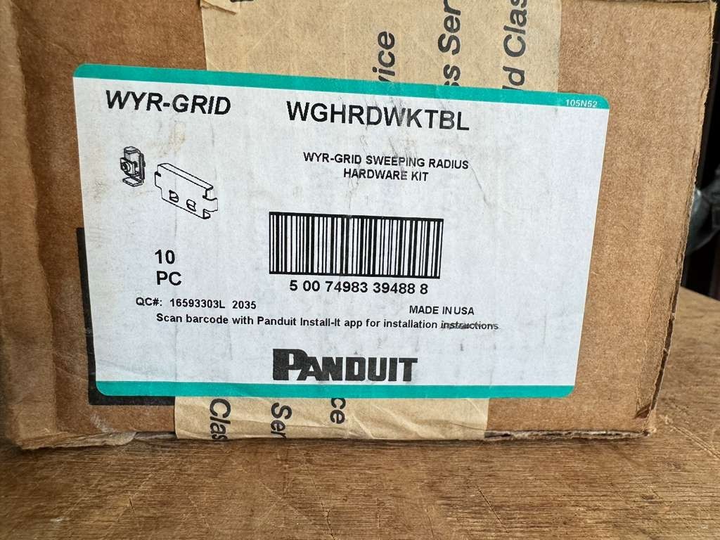 PANDUIT WYR-GRID WGHRDWKTBL / 10 PC