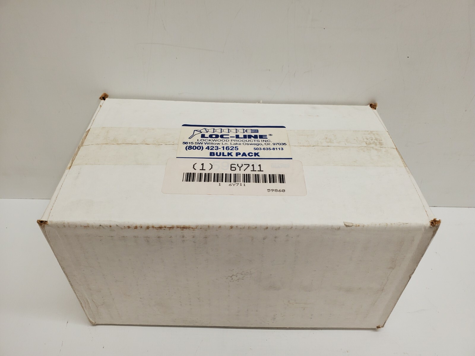 BOX OF 25FT NEW OLD STOCK! LOC-LINE 1/2″ HOSE SEGMENT 6Y711