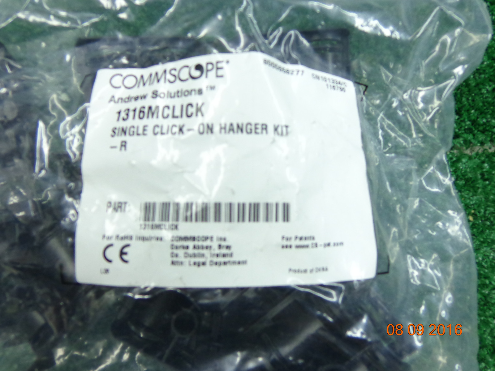 Andrew Commscope Cell Site Mountain Single Click-On Hanger Kit 316MCLICK