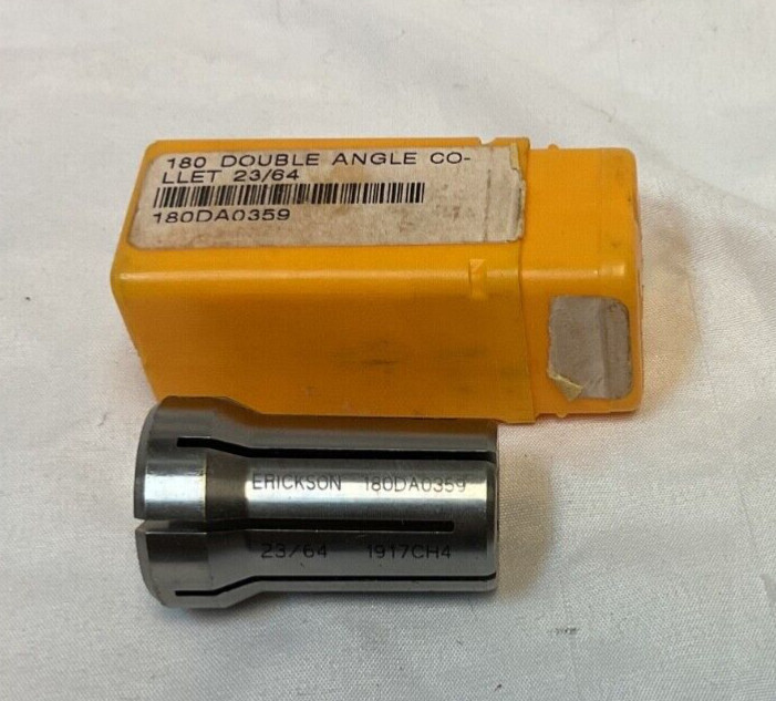 New Kennametal 180DA0359 Erickson Collet 23/64 1917CH4