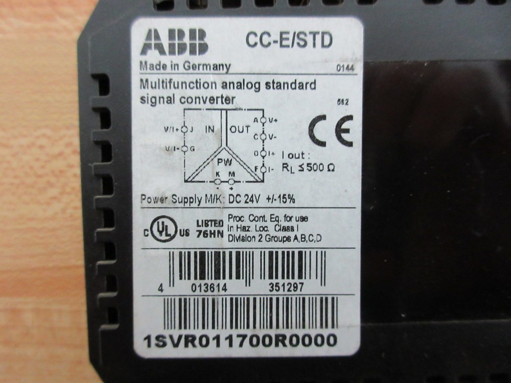 ABB CC-E/STD Signal Converter CCESTD