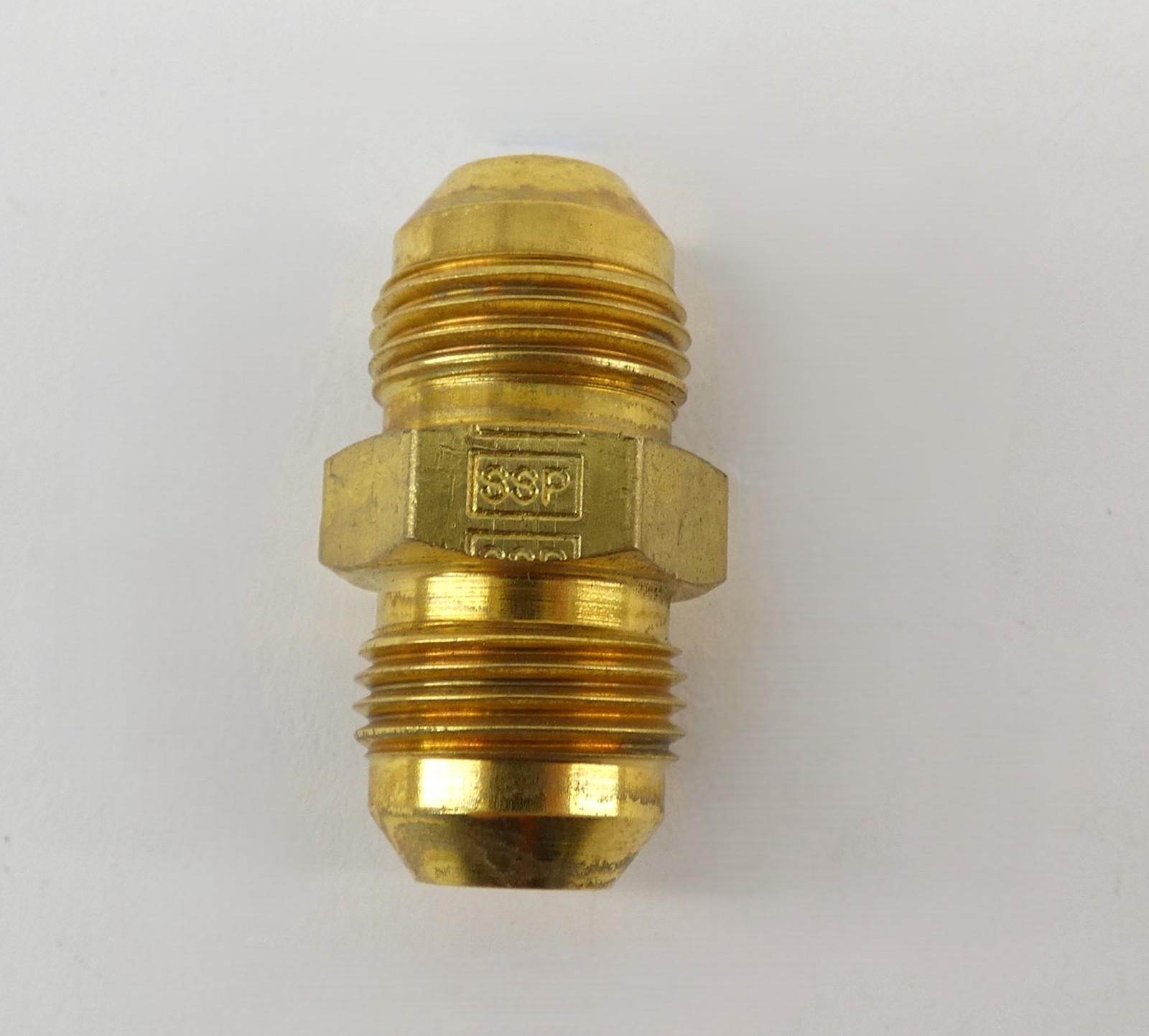 *Lot of 4* SSP Flare Fitting 3/8″ Bore 1-3/4″ L – NEW Surplus!