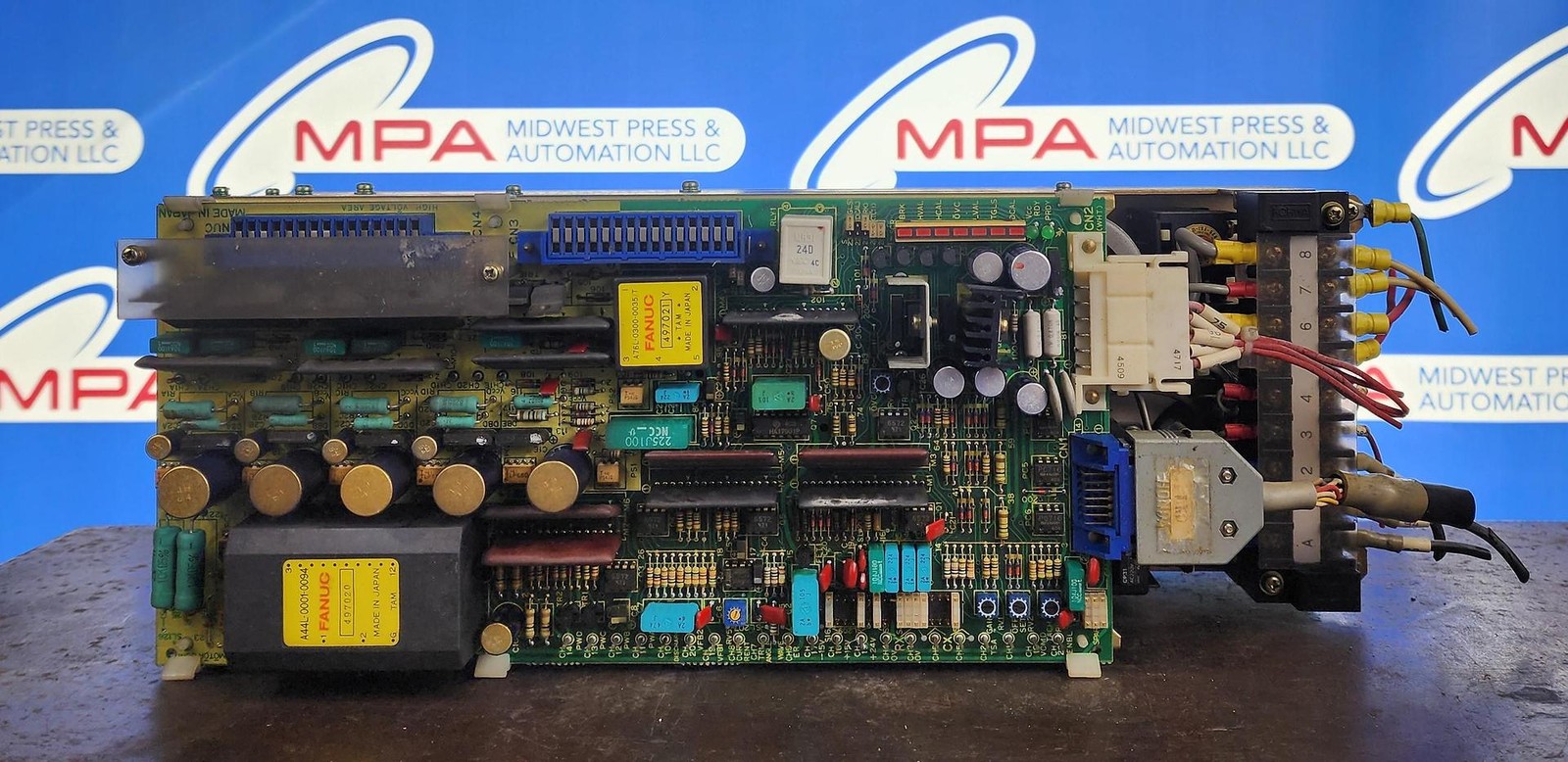 Fanuc Velocity Control Unit A20B-0009-0320/10D A06B-6047-H003