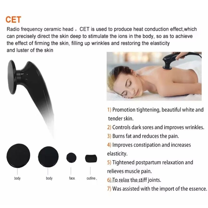 448khz Body Shaping Instrument Frequency Beauty Therapy Fat Res Cap Technology